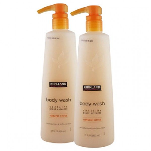 Kirkland Signature Natural Citrus Body Wash 2-27 oz