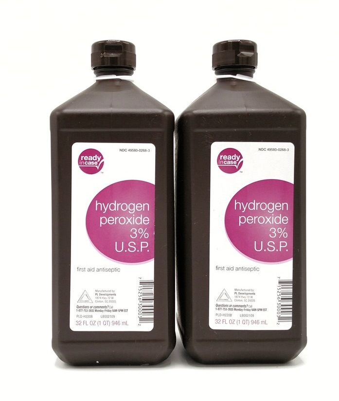 Ready In Case Hydrogen Peroxide 2-32 oz