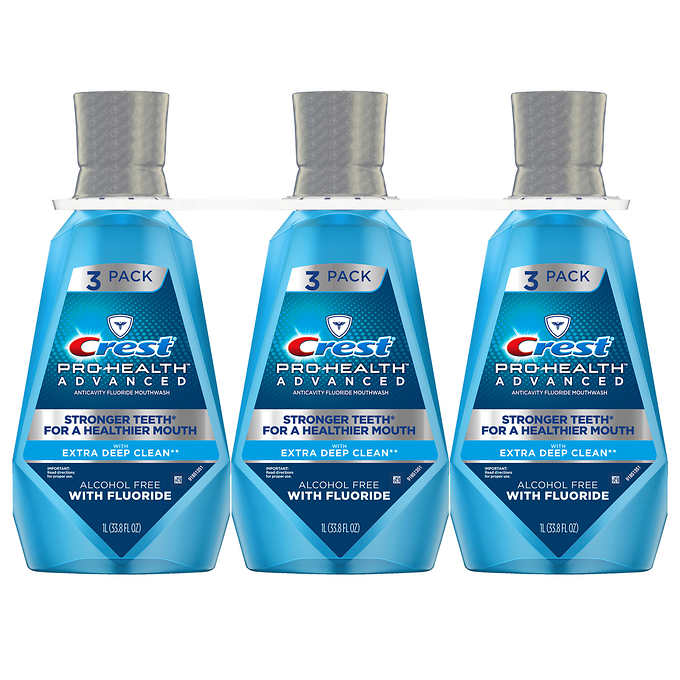 Crest Pro Health Advanced Mouthwash 3-1 L