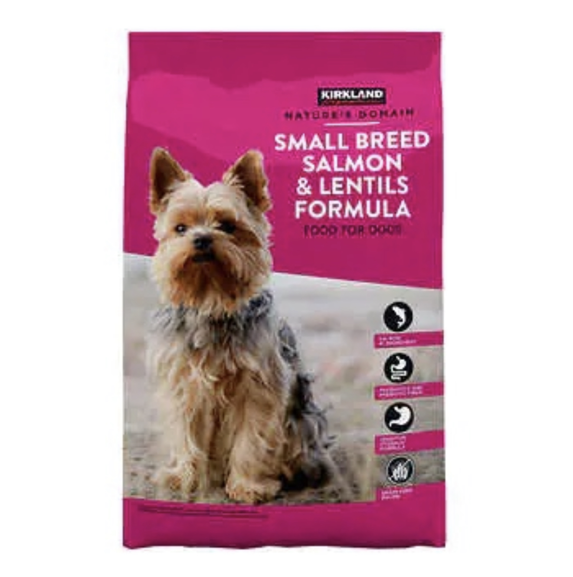 Kirkland Signature Nature’s Domain Salmon and Lentil Small Breed Dog Food 20 lbs
