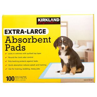 Kirkland Signature Absorbent Pads 23"x30" 100 ct