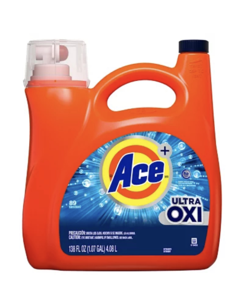 Ace Liquid HE Detergent with OxiClean 150 oz