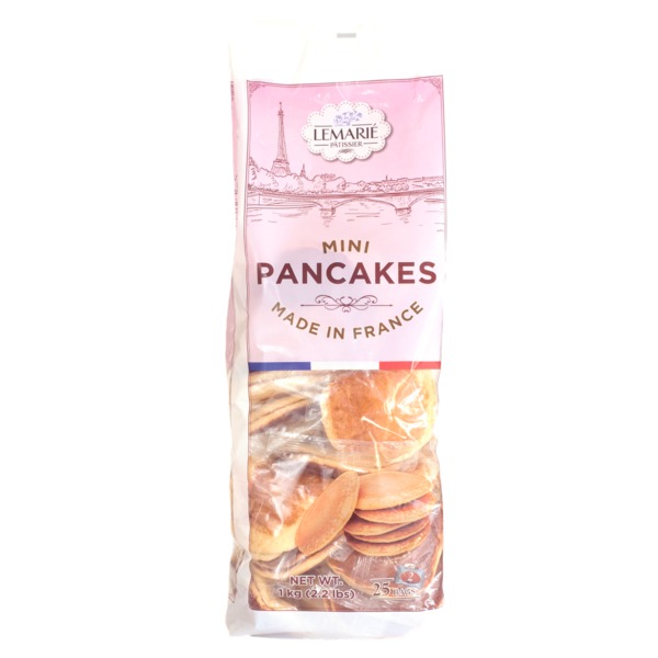 LeMarie Patissier Mini Pancakes, 25 ct