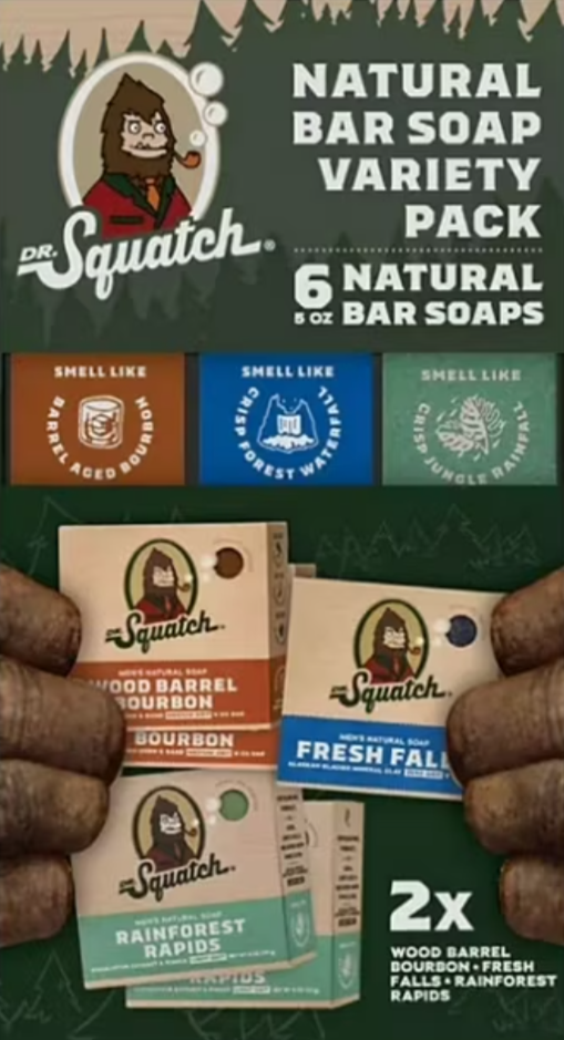 Dr. Squatch Natural Bar Soap 6-5 oz