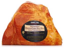 Kirkland Signature Master Carve Half Ham, Applewood Smoked