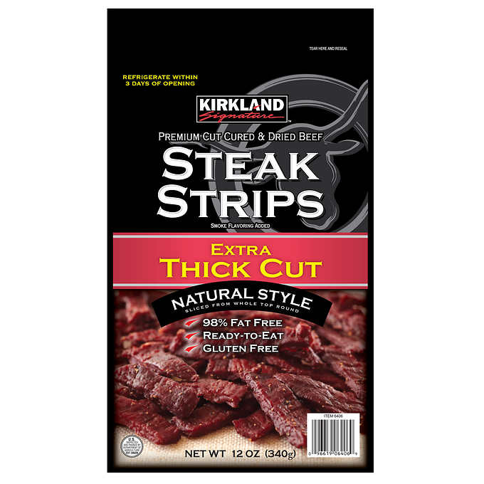 Kirkland Signature Steak Strips 12 oz