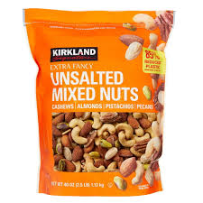 Kirkland Signature Unsalted Fancy Mixed Nuts 40 oz