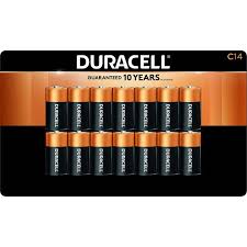 Duracell Alkaline C Batteries 14 ct