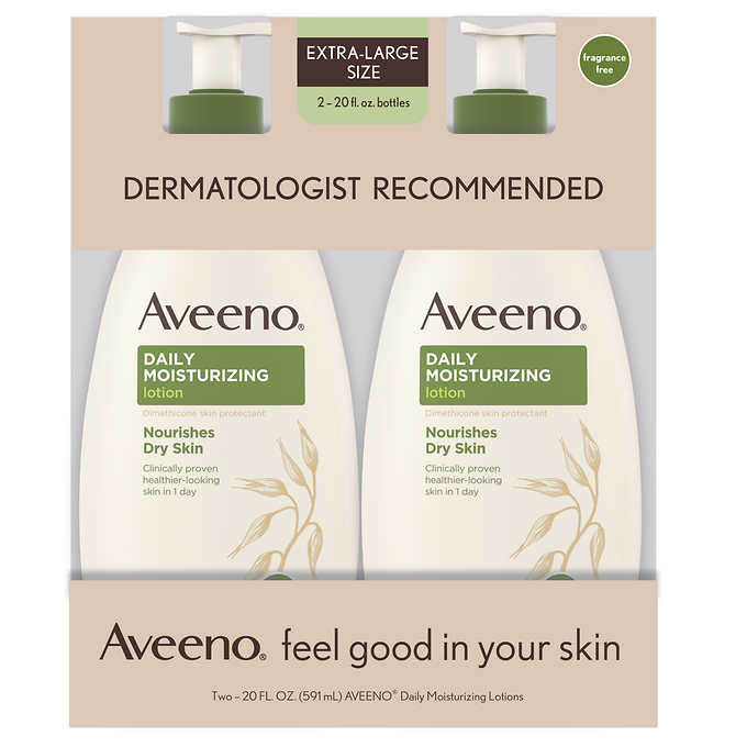 Aveeno Moisturizing Body Lotion 2-24 oz