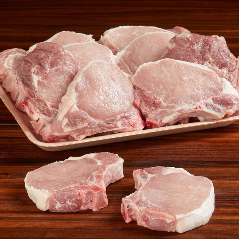 Pork Loin Rib and Loin Chops, price per lb