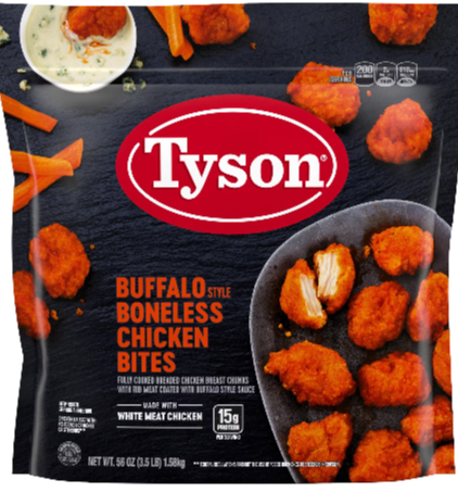 Tyson Buffalo Chicken Bites 3.5 Lb