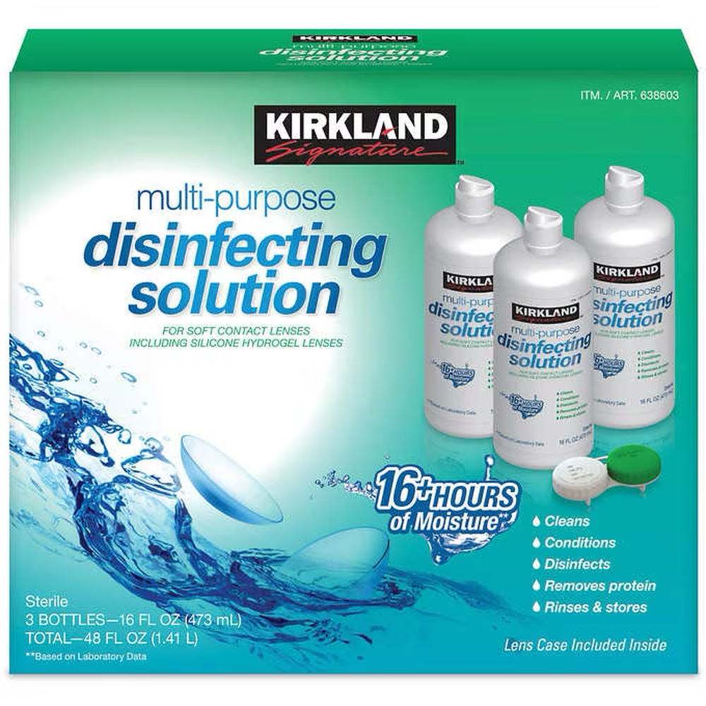 Kirkland Signature Multipurpose Disinfecting Solution 3-16 oz