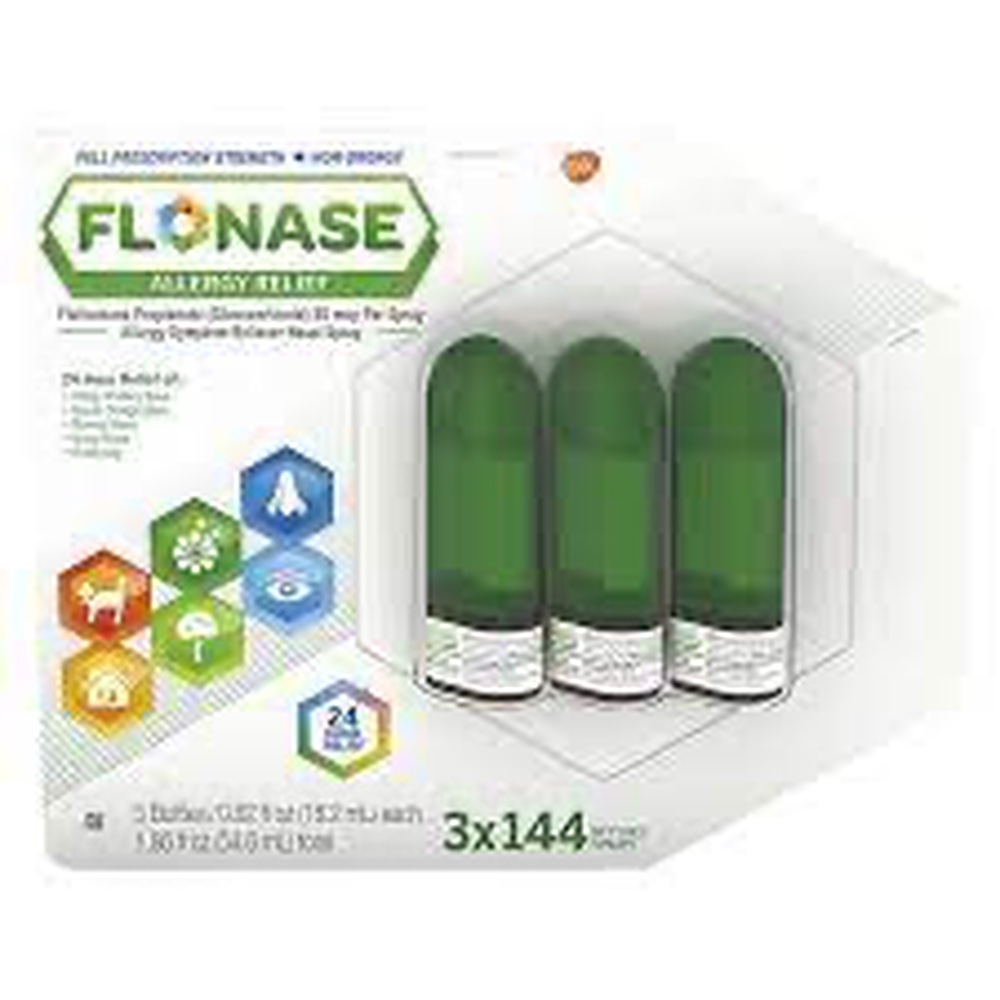 Flonase Nasal Spray 3-144 metered sprays