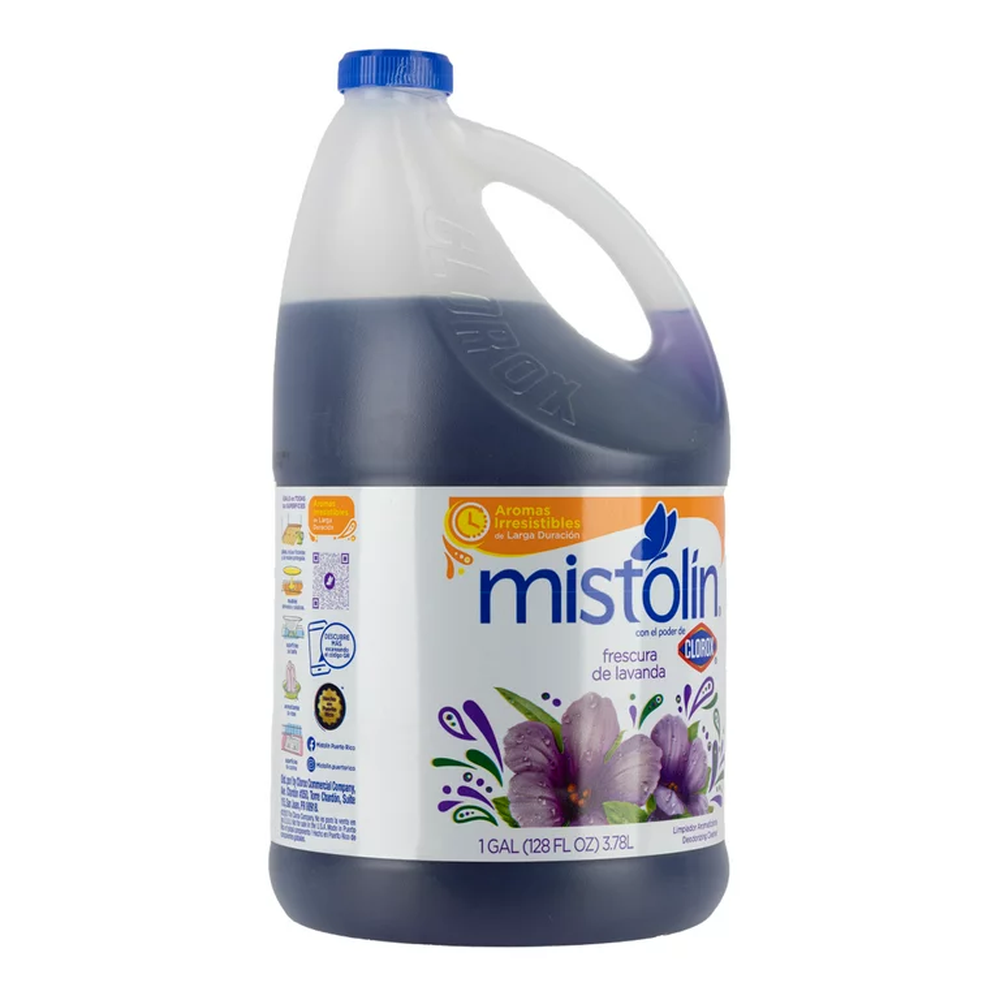Mistolin Lavanda Deodorizing Cleaner 128 oz