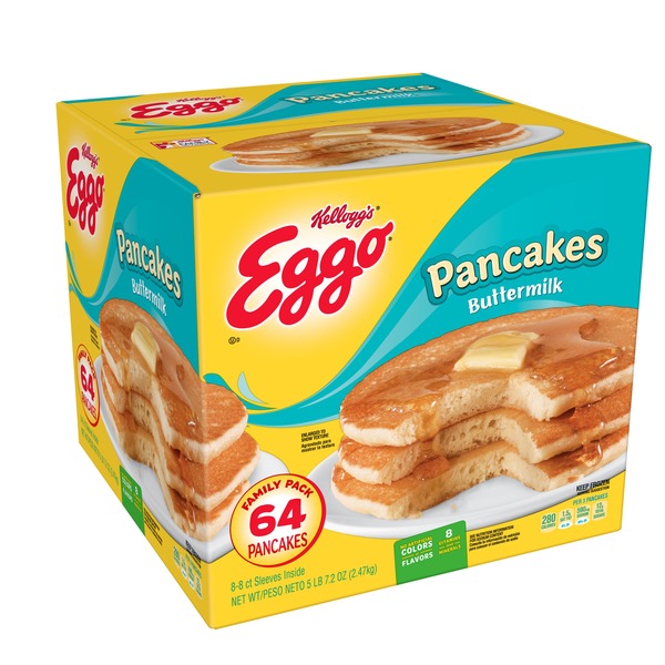 Kellogg's Eggo Buttermilk Pancakes 64 ct