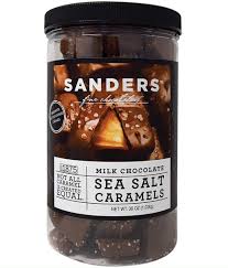 Sanders Milk Chocolate and Sea Salted Caramels