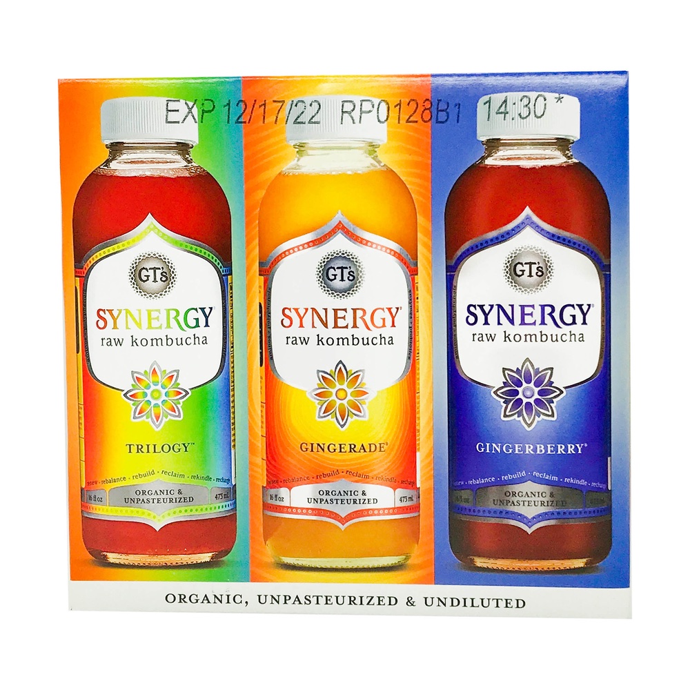 Organic GT’s Kombucha Living in Gratitude 6-16 oz